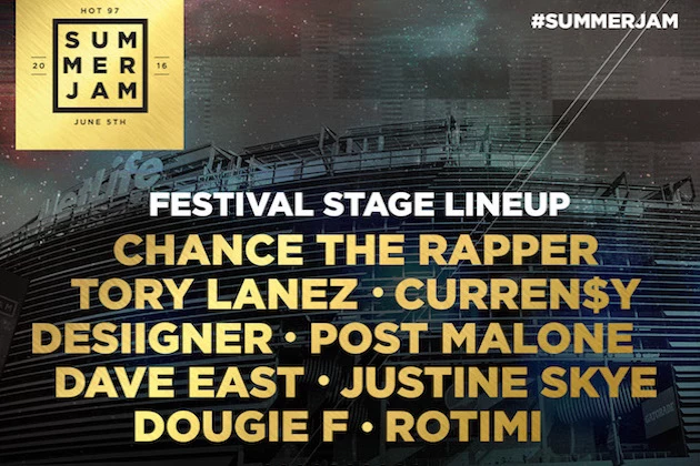 2016 Summer Jam Festival Stage Lineup Announced