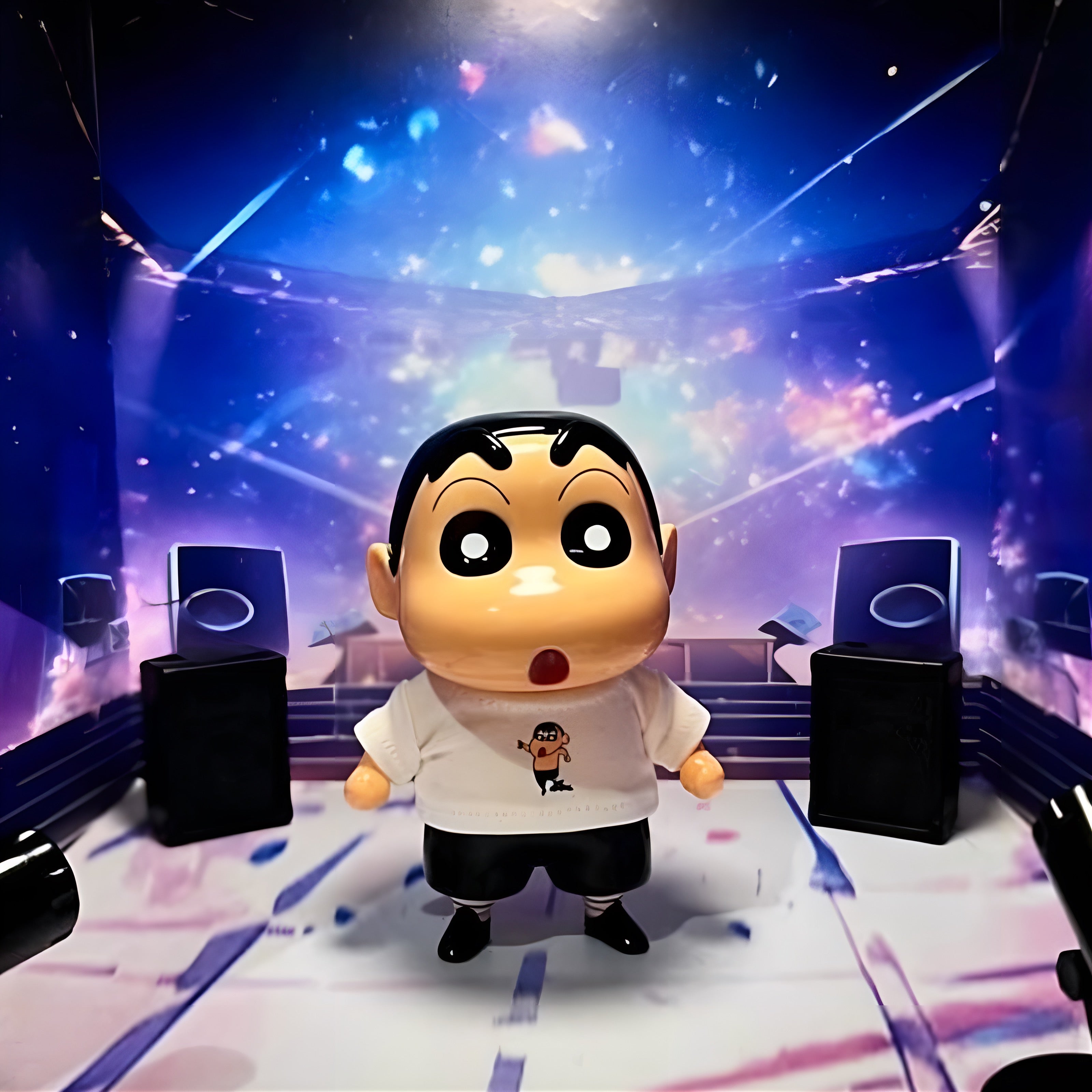 クレヨンしんちゃん しんちゃん ソフビフィギュア アイツしんちゃんT