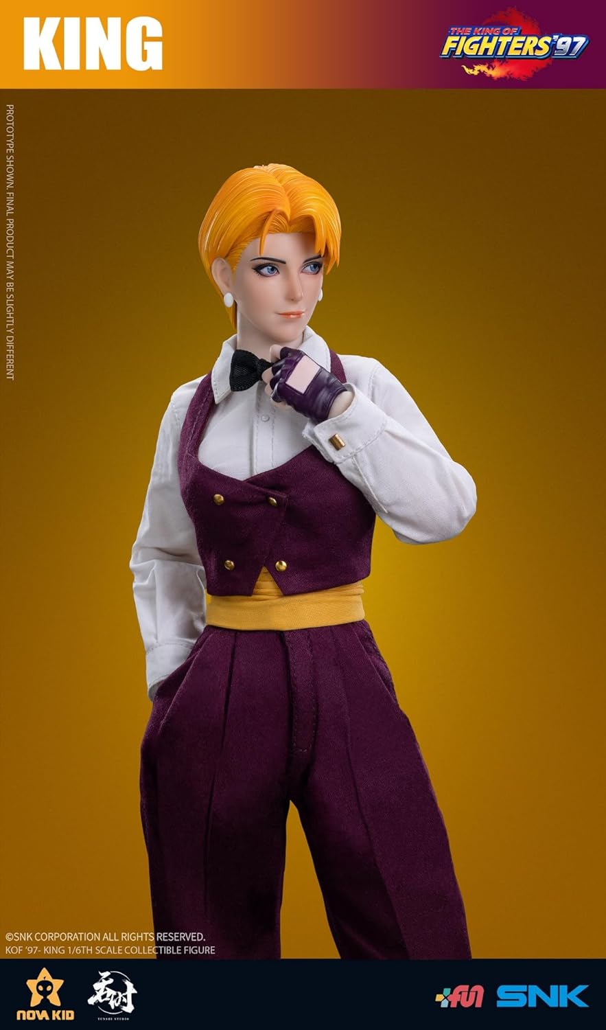 新品 1/6 ユリ・サカザキ アクションフィギュア キングオブ