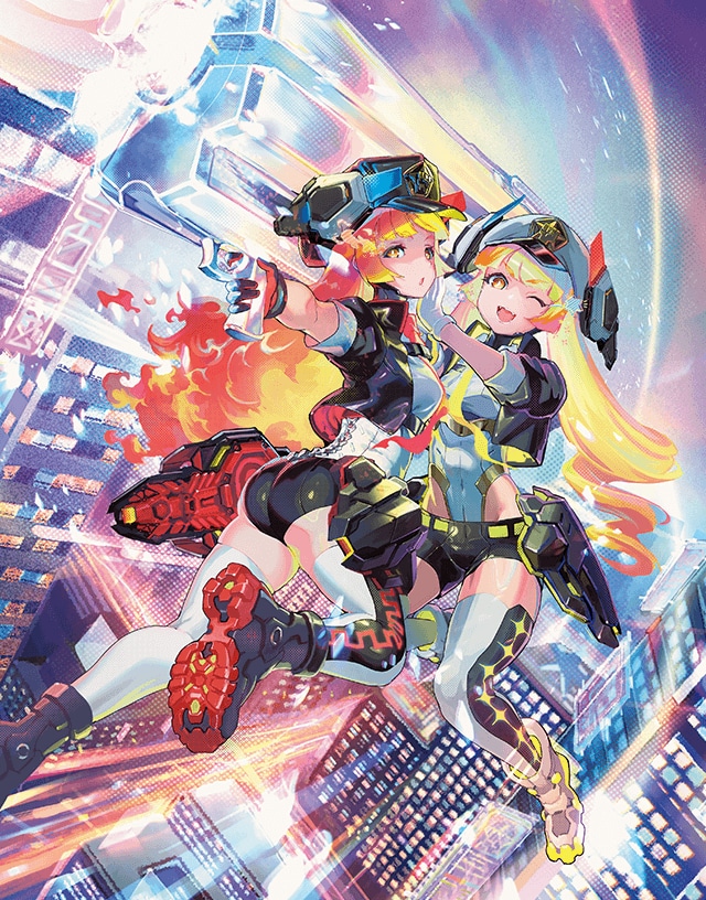 蛍光少女 ネオンライトガール 神アート デュエマ タカラトミー