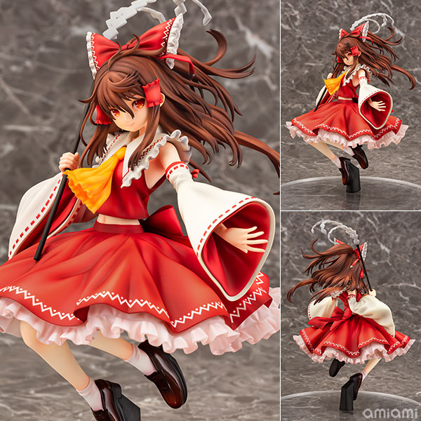 東方Project】1/7『博麗霊夢 唖采弦二Ver.』完成品フィギュア【アクア