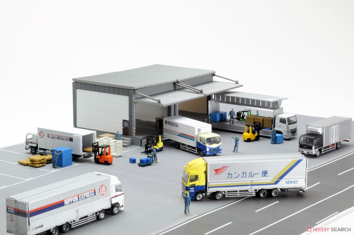 GJ！はたらくのりもの百景 001『暮らしを支える物流現場』8個入りBOX