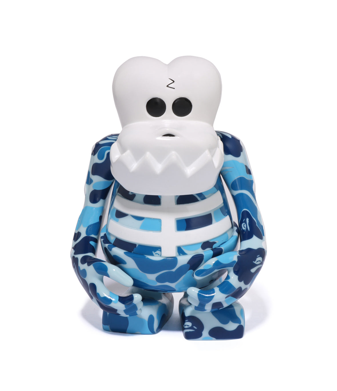 Bounty Hunter x Bape - SKULL-KUN ( Blue Camouflage, Bathing Ape