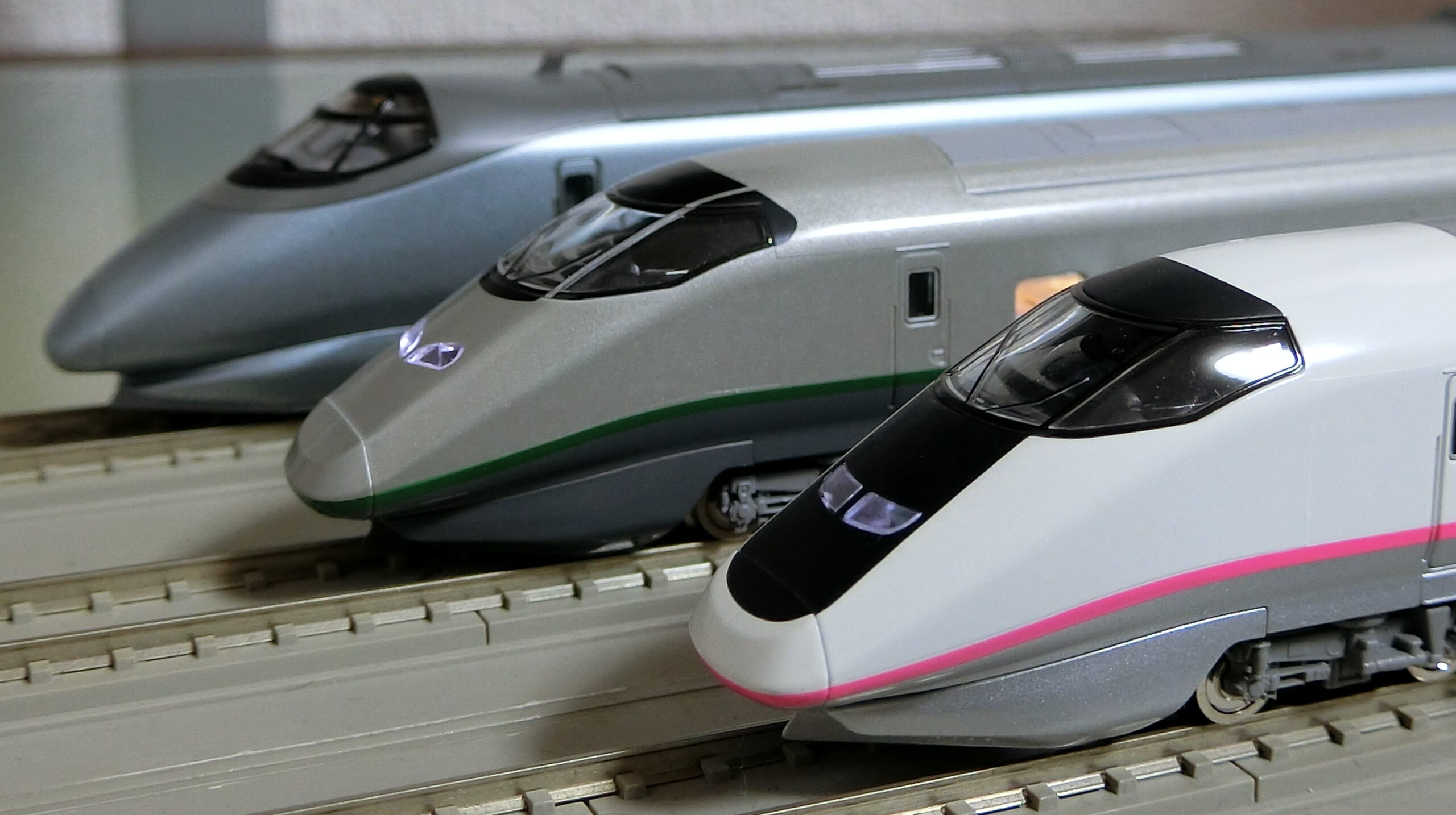 秋田・山形・検測車E3系新幹線（33両）セット 秋田・山形・検測車