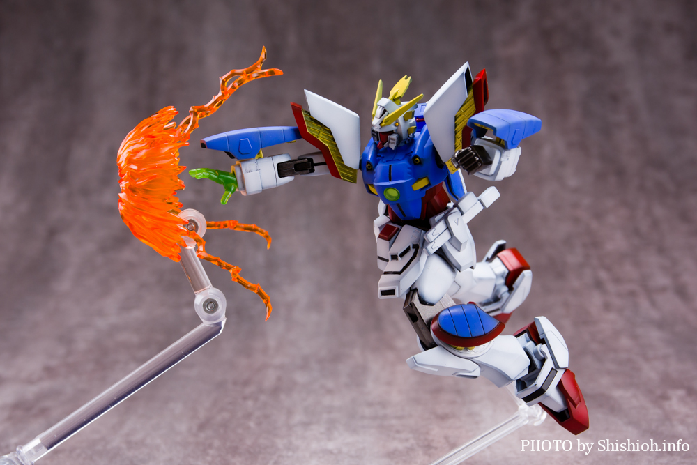 RG ゴッドガンダム 風雲再起 完成品セット アクションベース付き