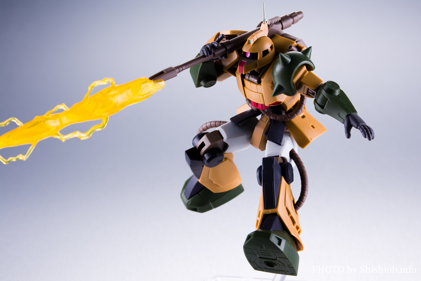 レビュー】ROBOT魂 〈SIDE MS〉 MS-06K ザク・キャノン ver. A.N.I.M.E.