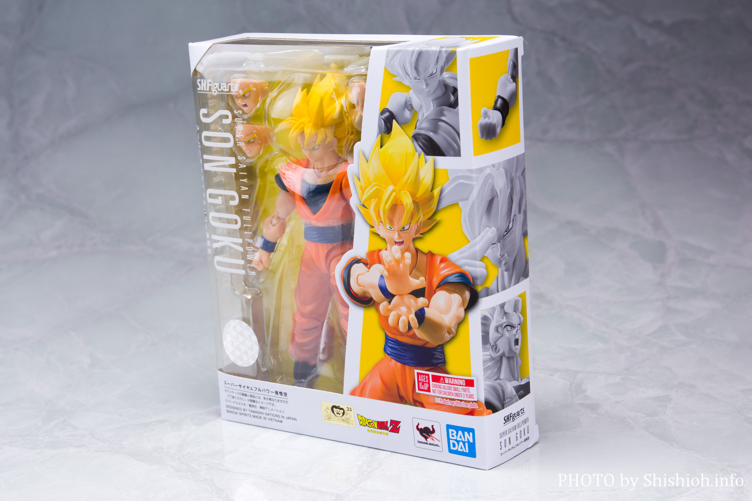 レビュー】 S.H.Figuarts スーパーサイヤ人フルパワー 孫悟空