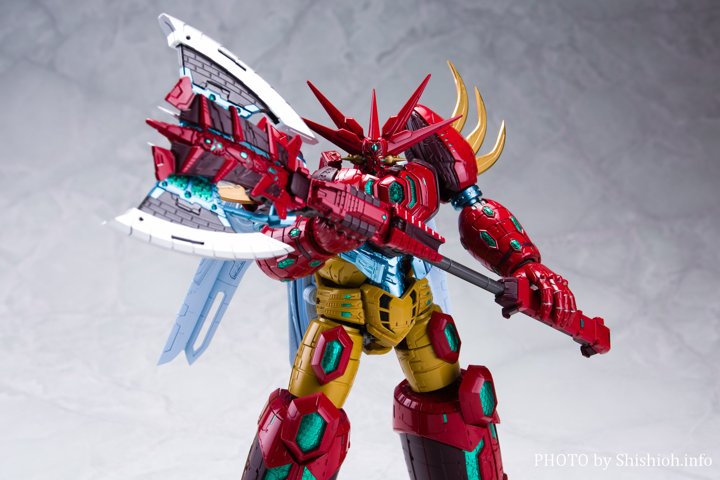 レビュー】超合金魂 GX-87 ゲッターエンペラー(エンペラートマホーク