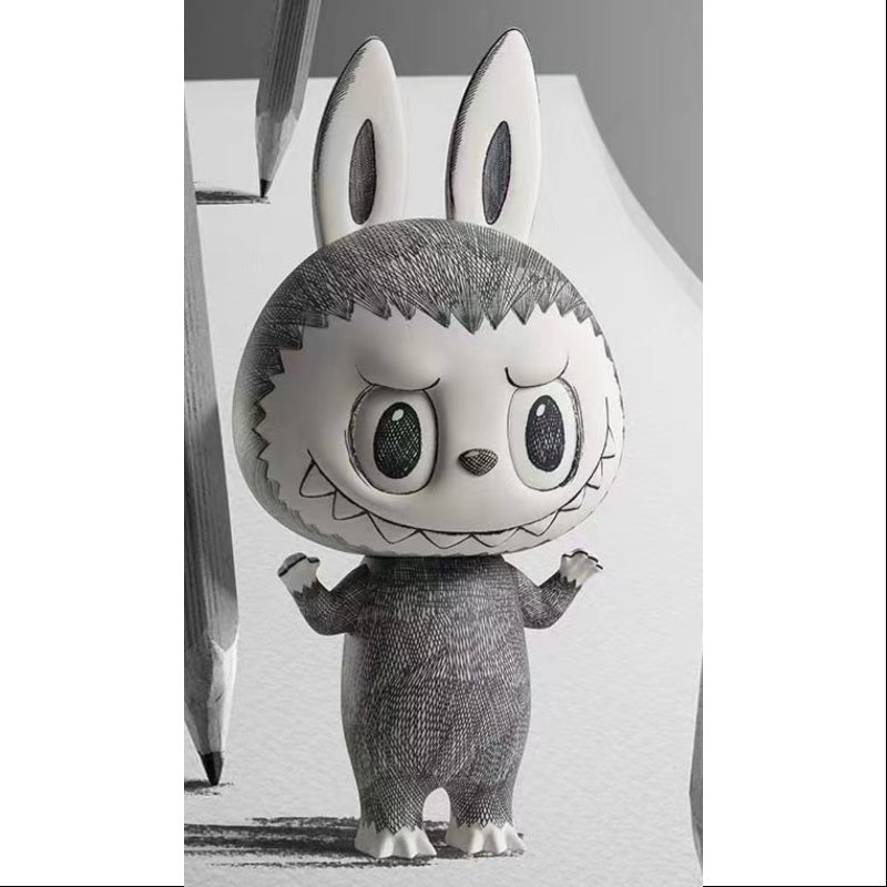 せ*う様 ラブブMEGA LABUBU THE MONSTERS Sketch Labubu The Monsters