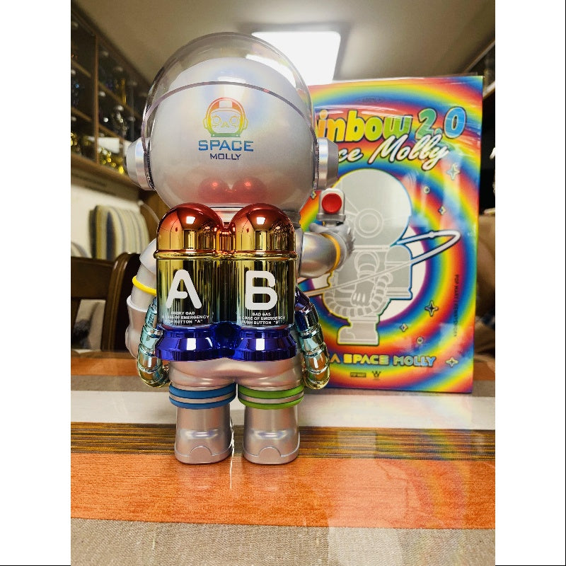MEGA SPACE MOLLY 400% Rainbow 2.0 2025 Limited Edition – TOYSEZ