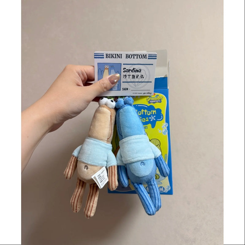 Bikini Bottom Buddies Whimsical Plush Series Secret Sardine(1/72
