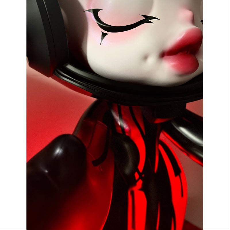 MEGA α SKULLPANDA Red Crystal 1000% 2025 Limited Edition – TOYSEZ