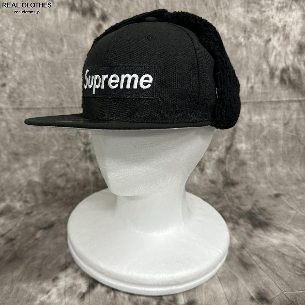 ヒ*キ様 Supreme×NEW ERA/21AWイヤーフラップ ボックス ロゴ Supreme