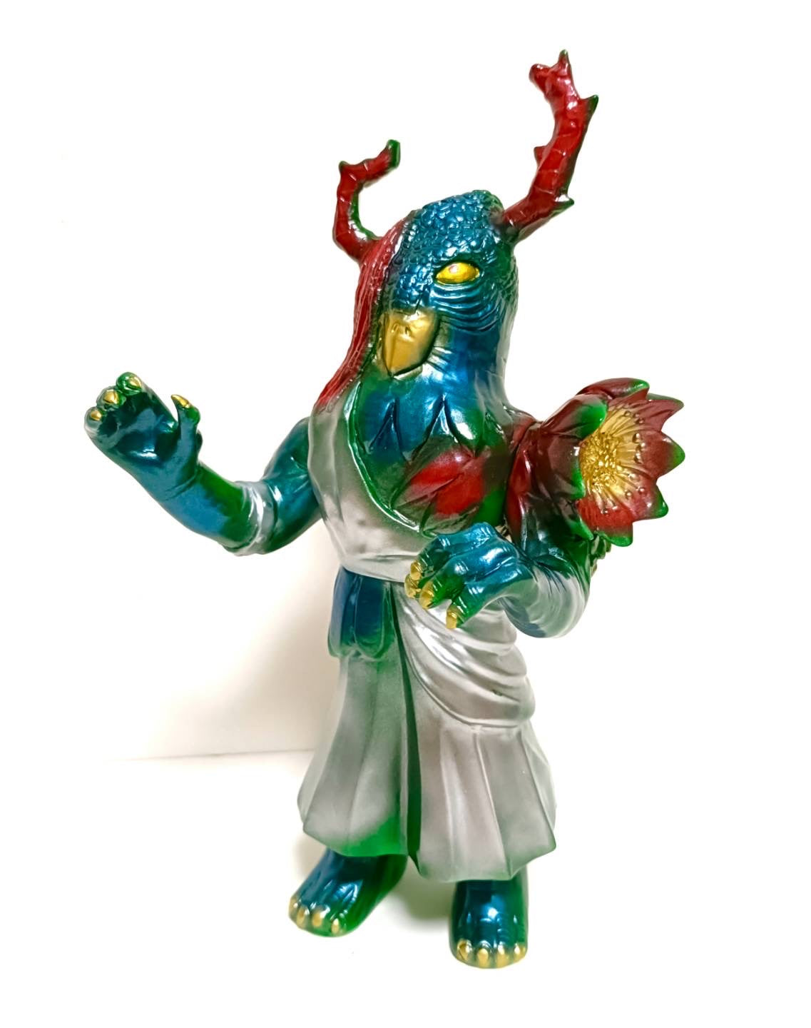 当時物 マルサンオリジナル怪獣ソフビボンドラア マルサン ボンドラア