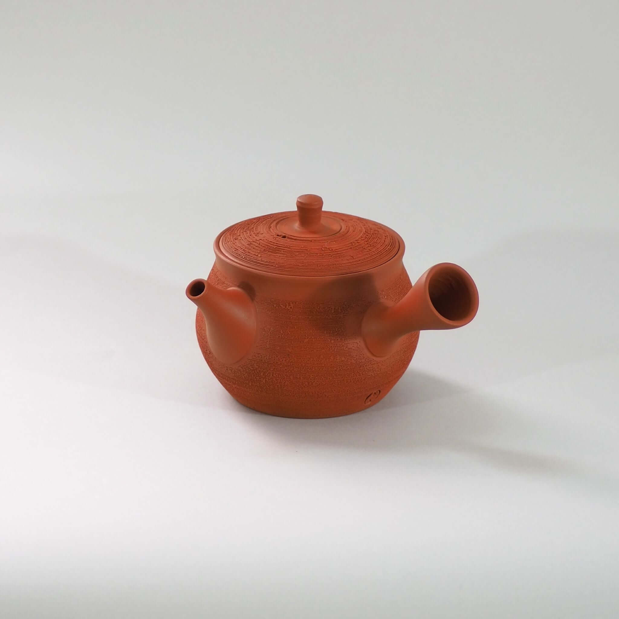 万古焼 富士山に鶴紋急須煎茶道具中国