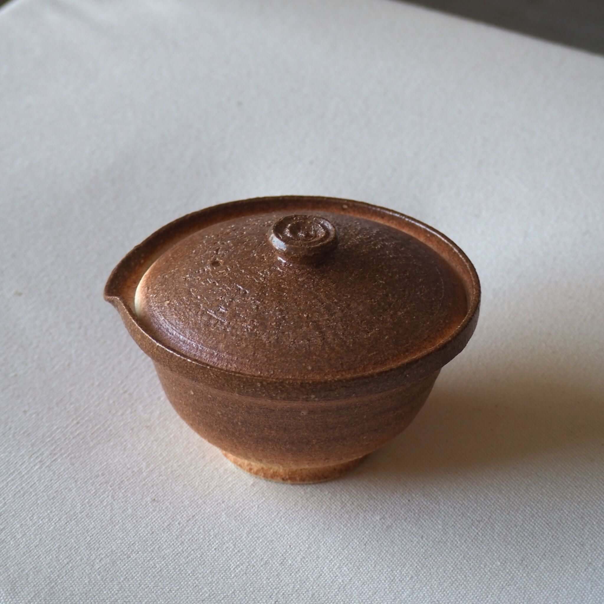 信楽焼 宗陶苑作 荒目土宝瓶B [東山堂煎茶器店 オンラインショップ