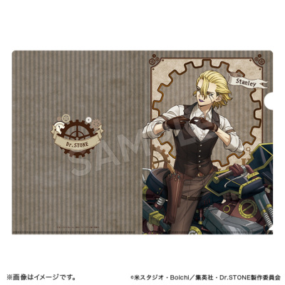 Dr.STONE クリアファイル ツーリングver. B(Dr.ゼノ＆スタンリー