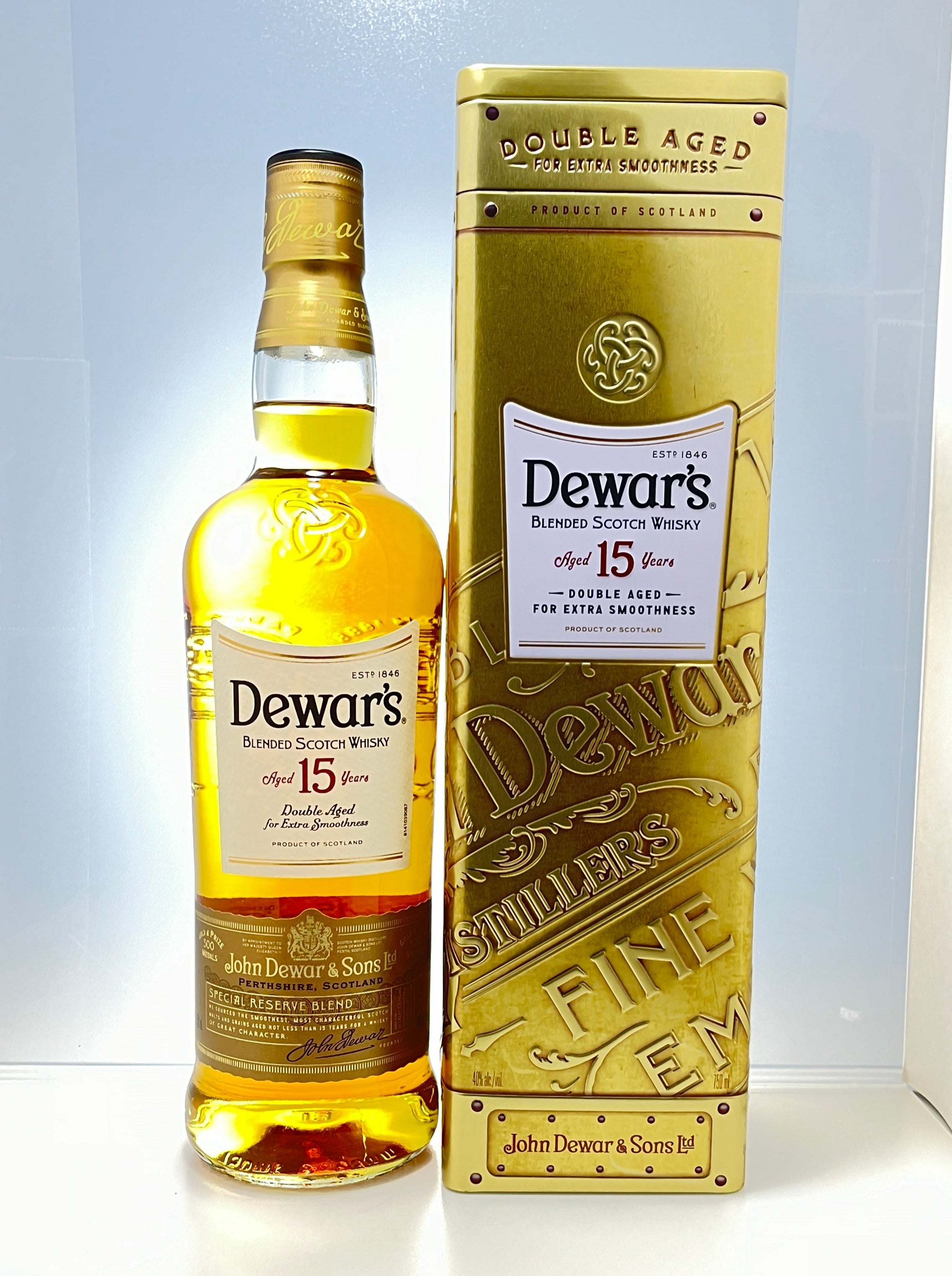 デュワーズ15年750ml【スコッチウイスキー】 – TOKYO SAKE OF VALUE