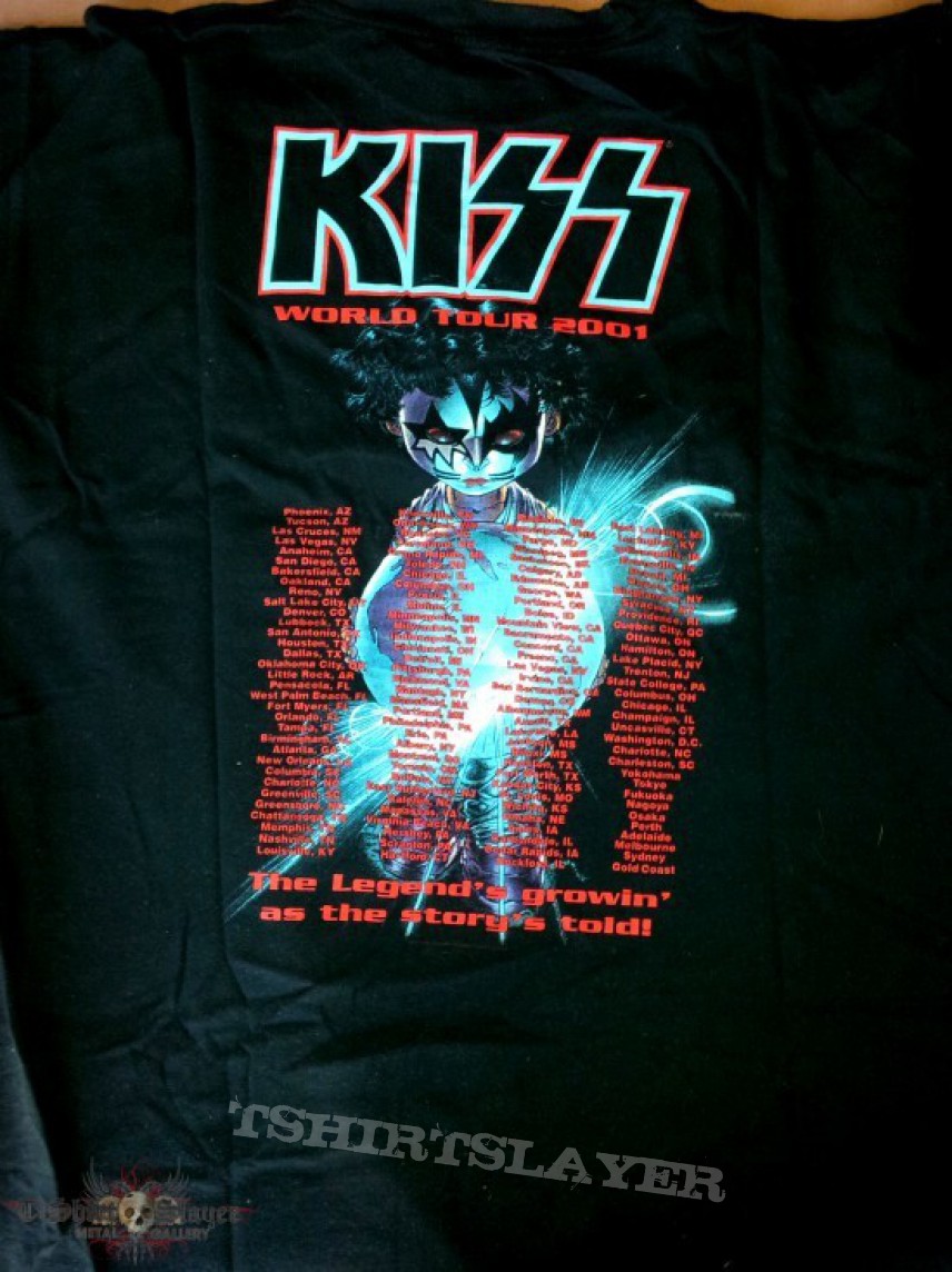 Kiss, Kiss Farewell Tour 2001 Australia TShirt or Longsleeve