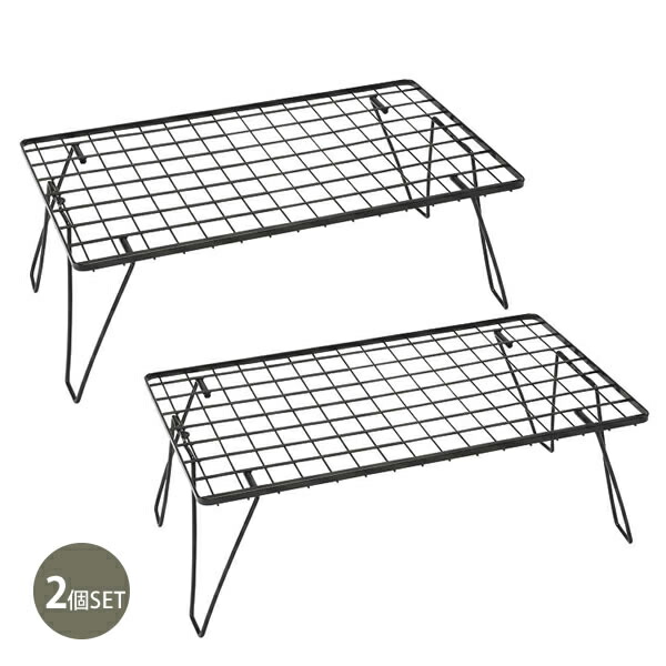 からあげ様】ユニフレーム フィールドラック×2個 天板セット＋