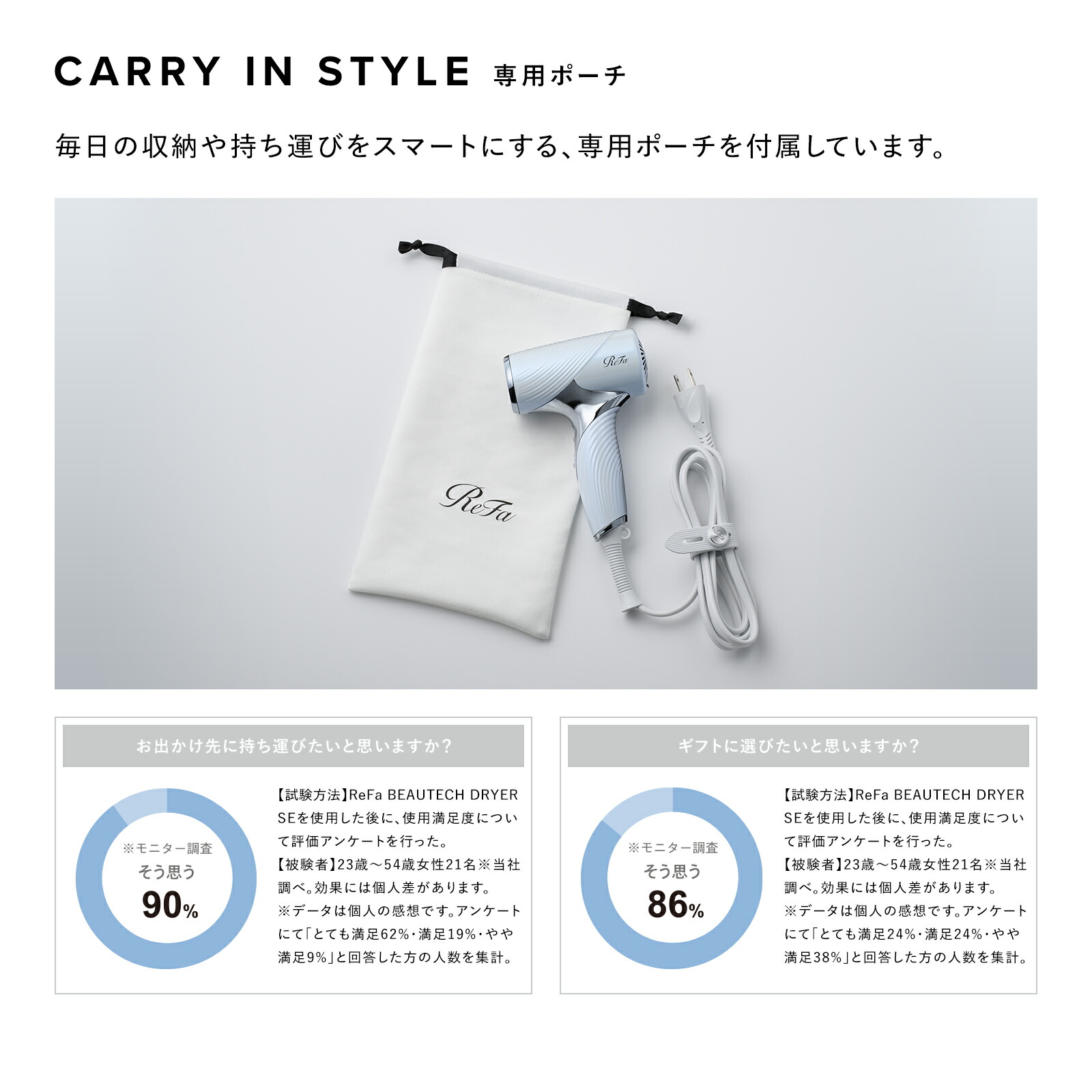 楽天市場】【ReFa史上最小・最軽量】公式店 ビューテック ドライヤー