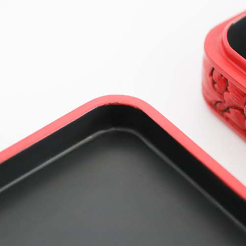 楽天市場】村上木彫堆朱 藤井漆工 小箱 伝統工芸品 小物入れ