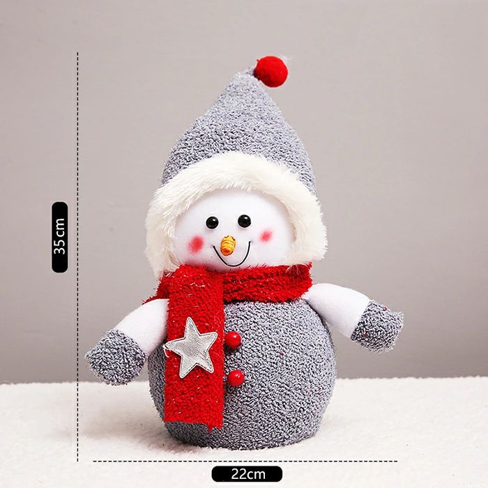 楽天市場】クリスマス 雪だるま 3点セット 人形 スノーマン オブジェ