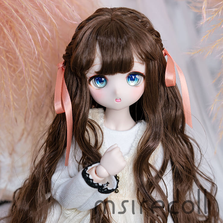 楽天市場】全4色 ドール ウィッグ 長髪 ロング 髪 1/3 SD BJD 女の子