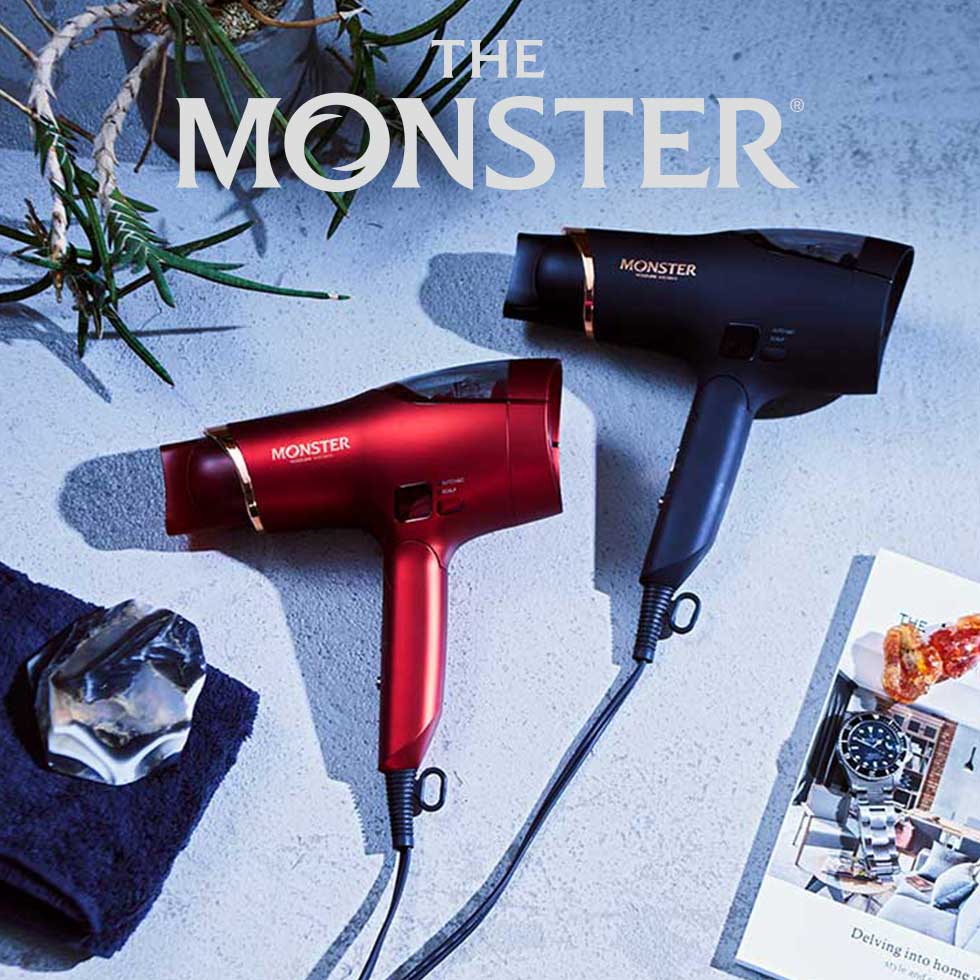 コイズミ モンスター KHD-W910/R レッド ダブルファンドライヤー 2024