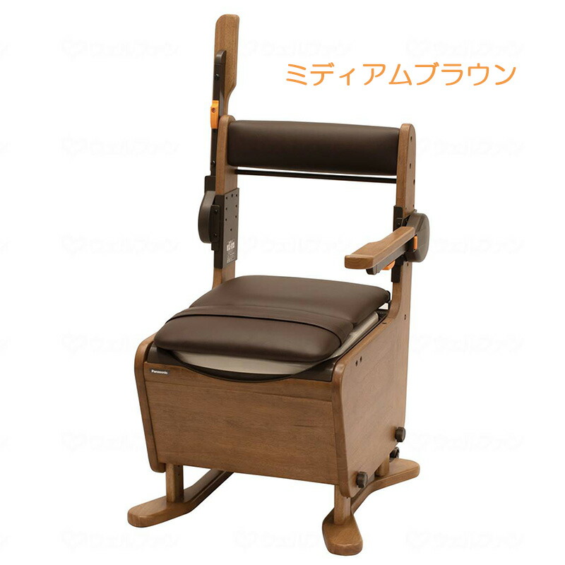 楽天市場】ポータブルトイレ 家具調トイレ 跳ね上げ 高さ調節可 簡単