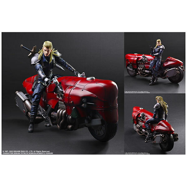 現状品 スクウェア・エニックス ローチェ&バイクSET PLAY ARTS改