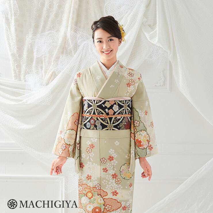 訪問着☆帯付きセット♪