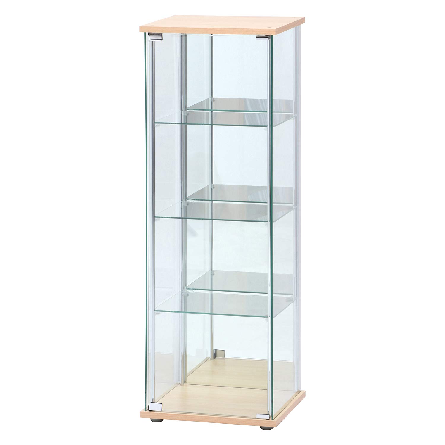 楽天市場】不二貿易 ガラス コレクションケース（高さ（cm）120
