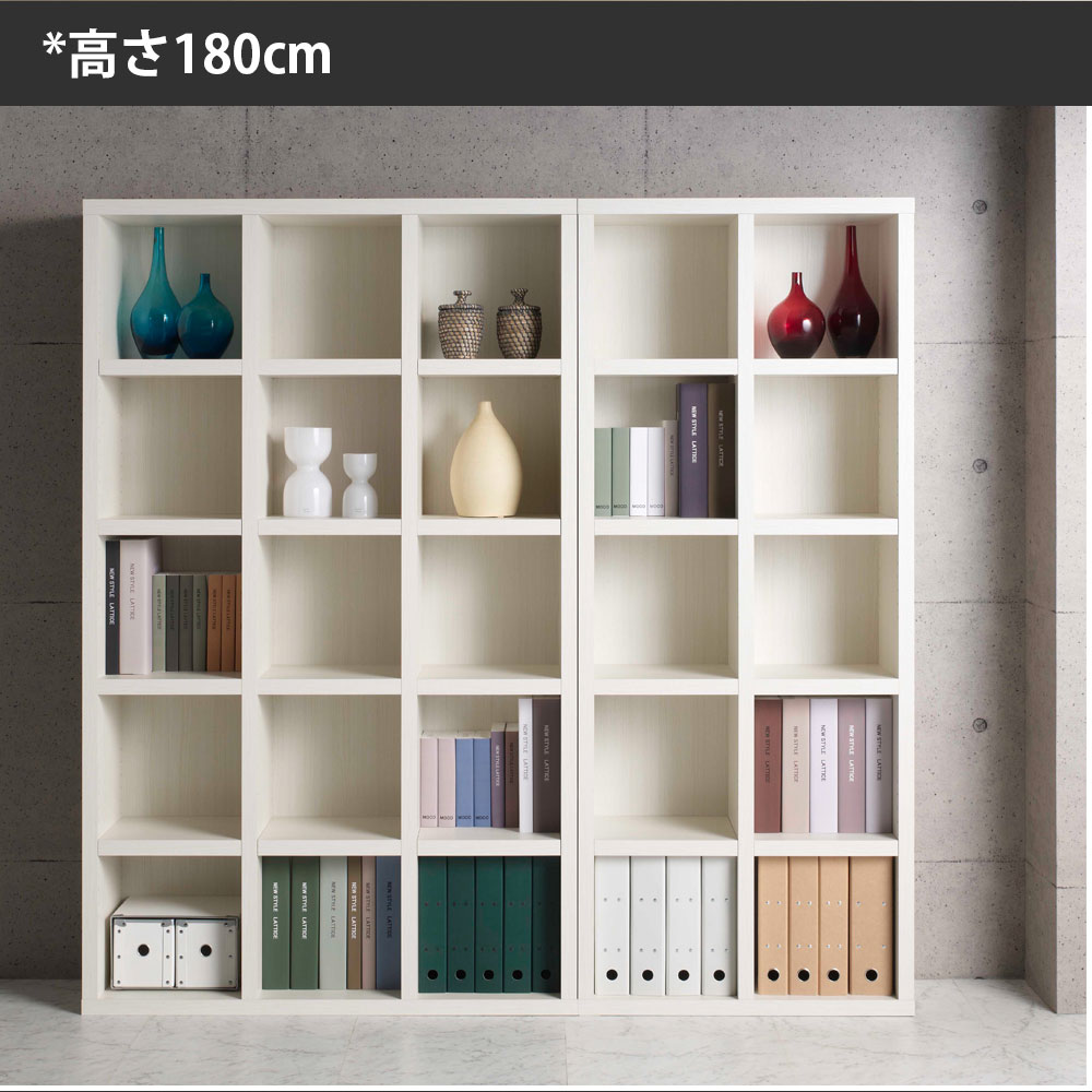 楽天市場】本棚 大容量 ハイタイプ 扉付き二段式 完成品 日本製 扉付き