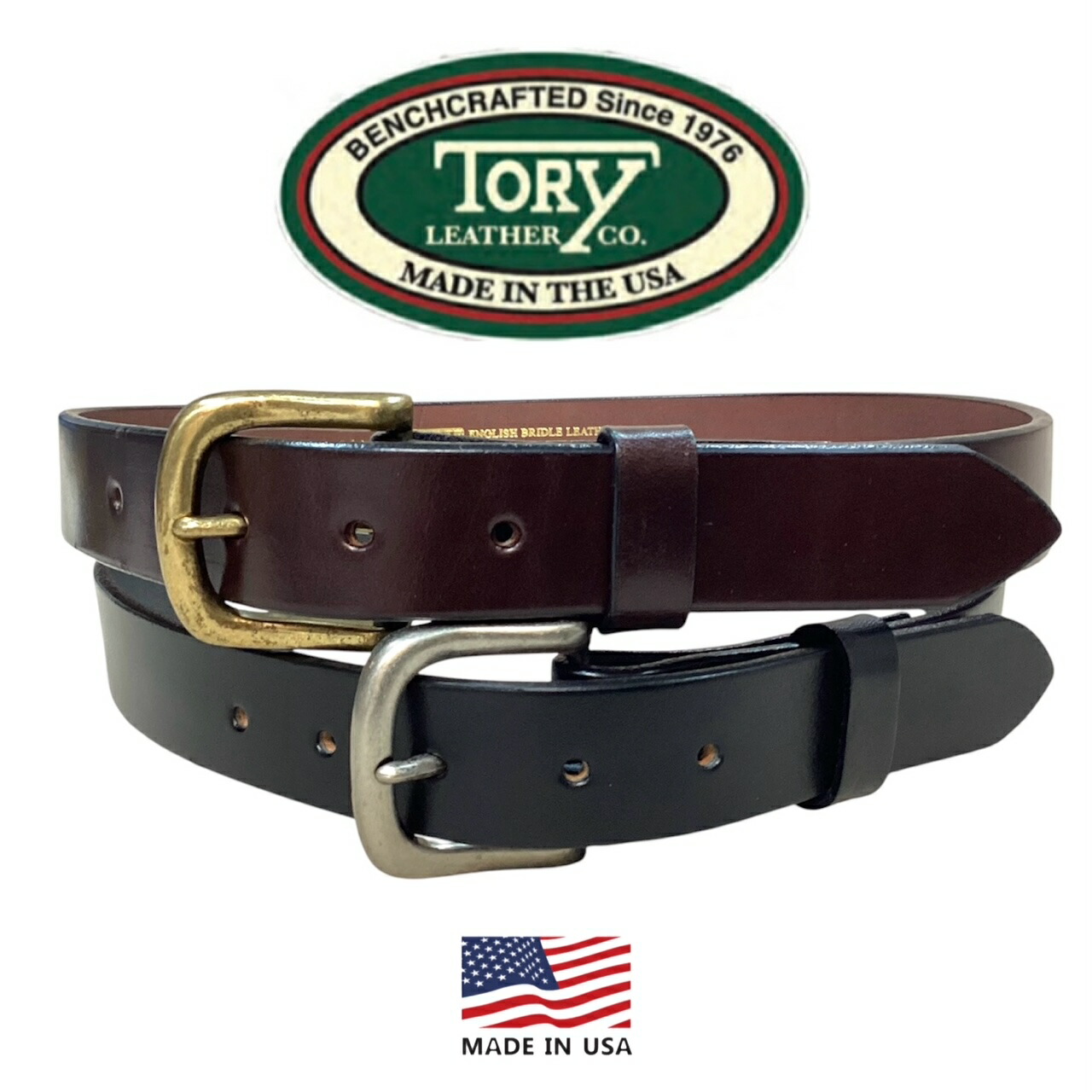 楽天市場】アメリカ製 送料無料 TORY LEATHER【トリーレザー】BELT 幅