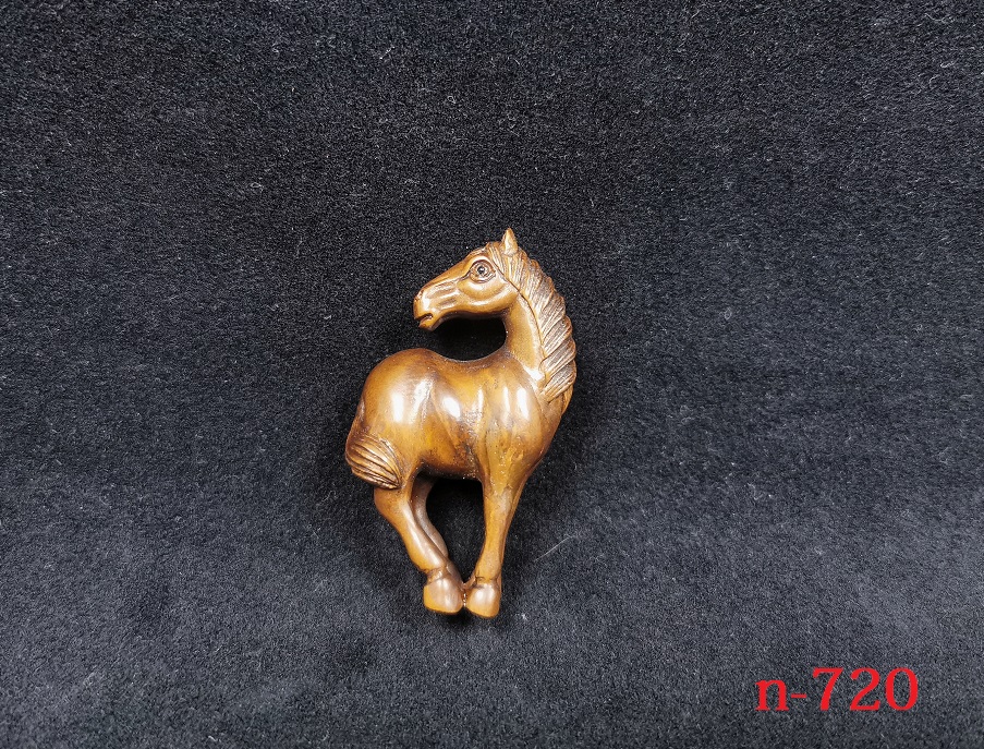 楽天市場】舞龍堂 根付 馬 縁起物 干支 柘植 天然木 十二支木彫り