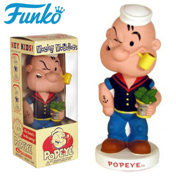 楽天市場】ファンコ POPEYE ポパイ ボビングヘッド フィギュア 高さ