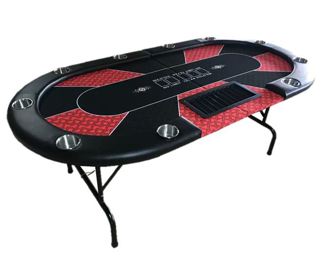 楽天市場】【すぐ遊べる 8点ポーカーテーブルフルセット】213cm×106 cm