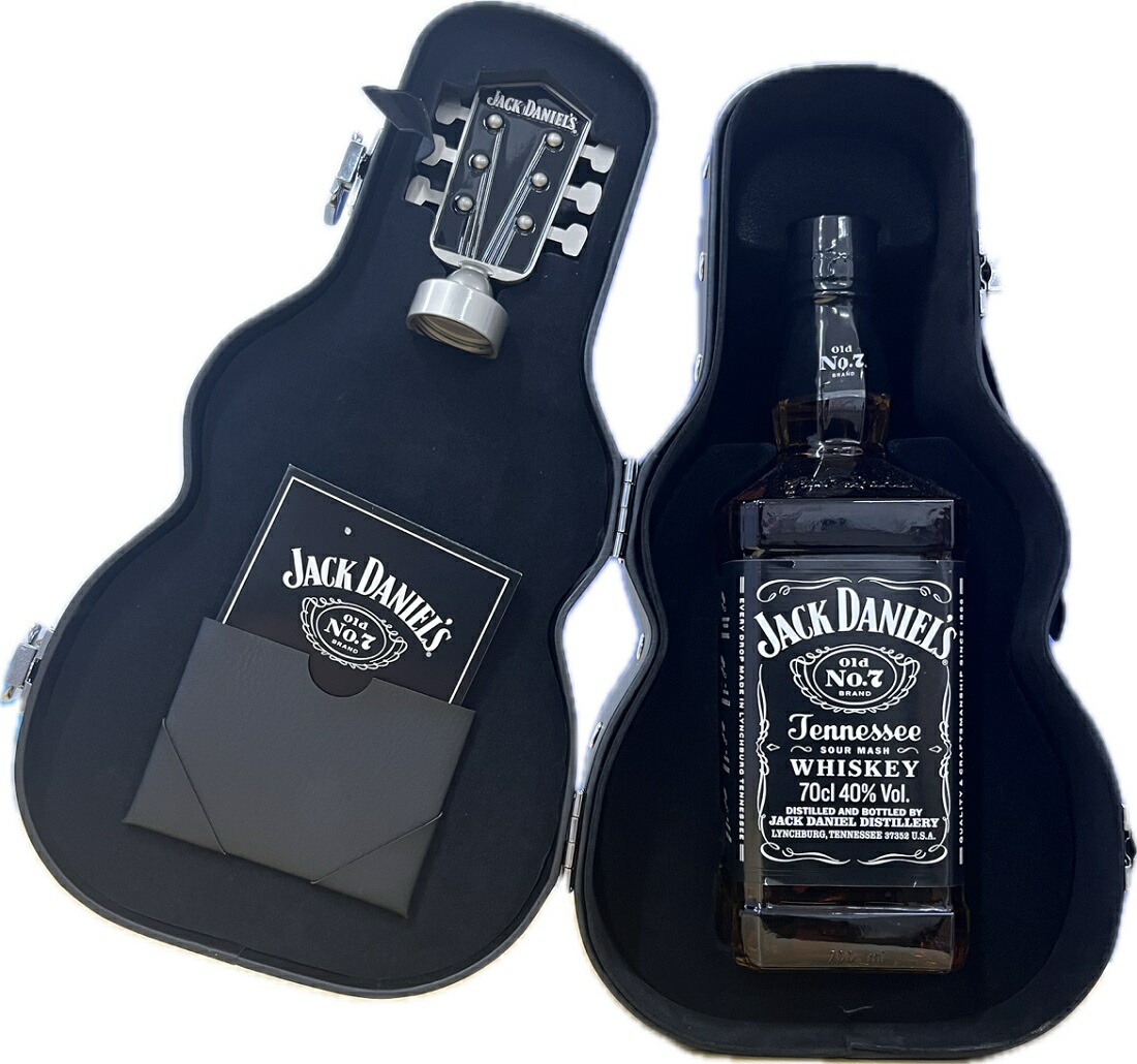 楽天市場】ウイスキー 40度 ジャックダニエル ギターケース入 700ml 1