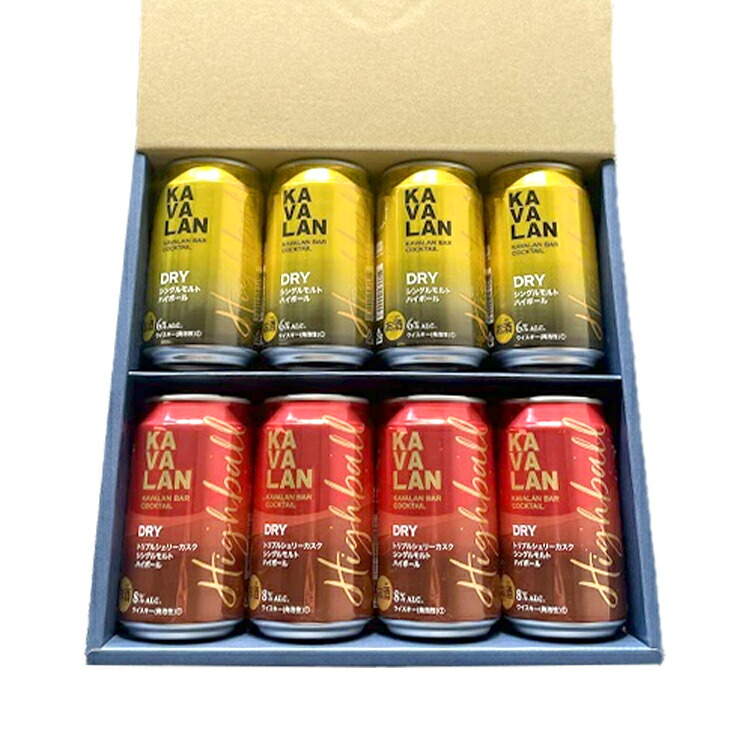 KAVALAN トリプルシェリーカスク ハイボール缶 24本 入り2ケース