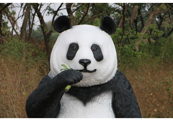 楽天市場】FRPアニマルオブジェ ジャンボパンダ Sitting Panda Jumbo