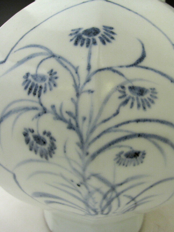 楽天市場】李朝 青花窓絵草花文面取壺 全高約29cm 韓国 朝鮮 希少 花瓶