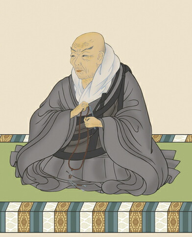 楽天市場】掛け軸 掛軸 親鸞聖人親鸞聖人御影(大森 宗華)送料無料