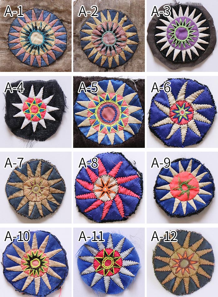 楽天市場】ワッペン パッチワーク アップリケ エスニック アンティーク