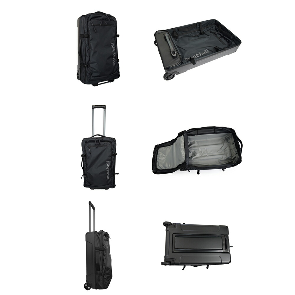 楽天市場】モンベル キャスター付き トラベルバッグ スーツケース