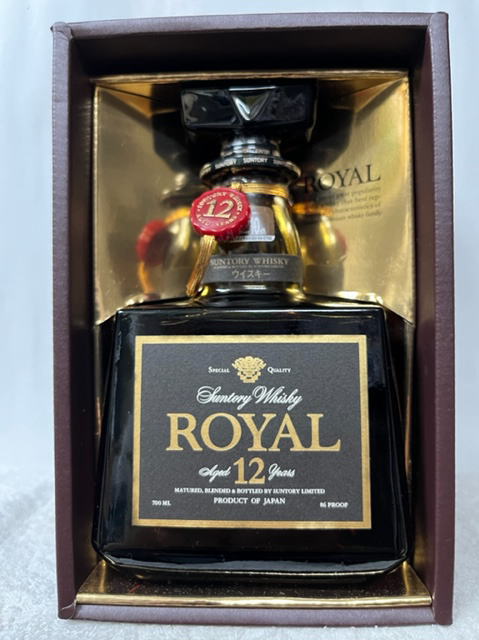 楽天市場】 (古酒・希少) サントリーウイスキー ローヤル 12年 黒