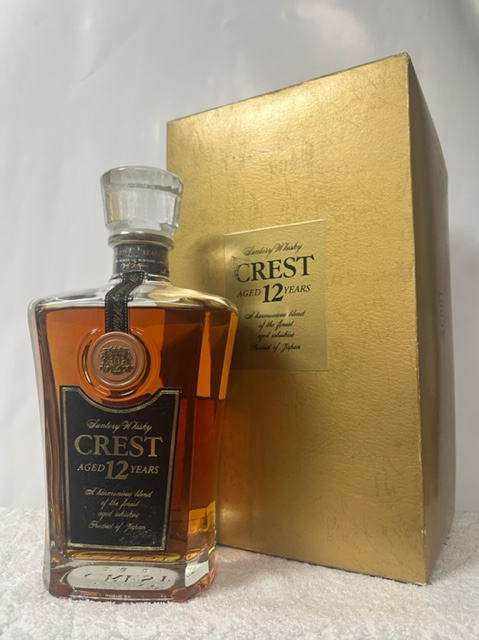 楽天市場】(希少・古酒) サントリー クレスト 12年 デキャンター
