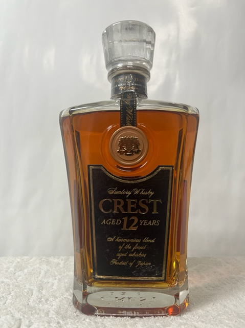 楽天市場】(希少・古酒) サントリー クレスト 12年 デキャンター