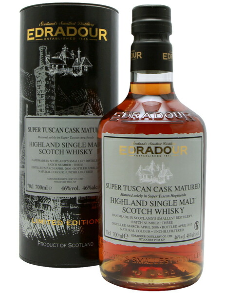 楽天市場】エドラダワー スーパータスカンカスク・マチュアード 2006