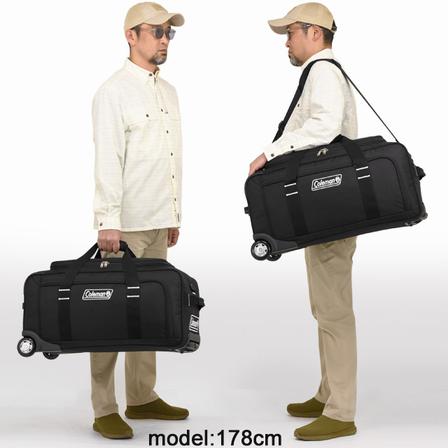 楽天市場】コールマン Coleman ボストンキャリーバッグ 70リットル 2輪